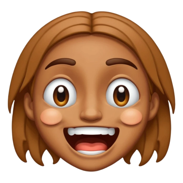 laughing crying mad emoji with eyes crossed sticker