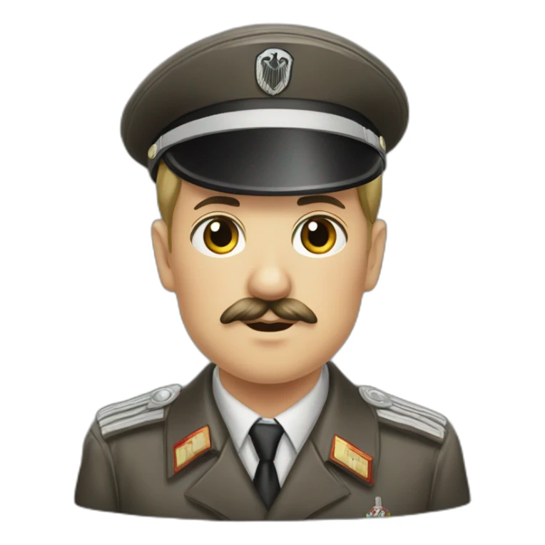 Hitler-uniforme-allemand-femme sticker