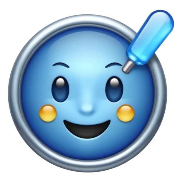 Emoji blue tick in Instagram sticker