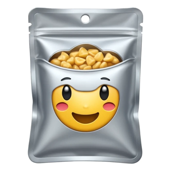 Space food pouch
Small, foil-like packet with a zip seal. sticker