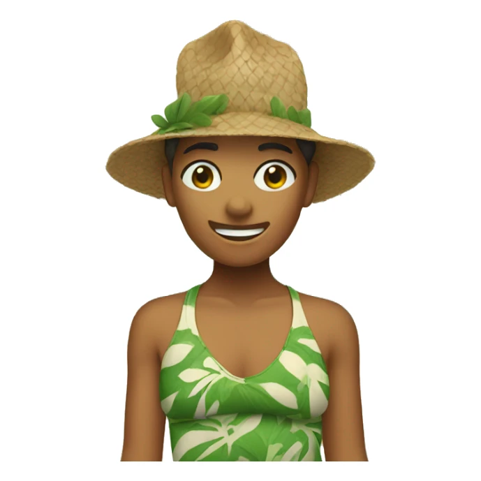 Hawaii island sticker