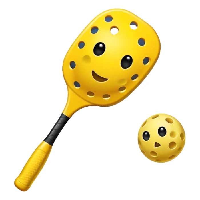 just the ball used for pickleball sticker