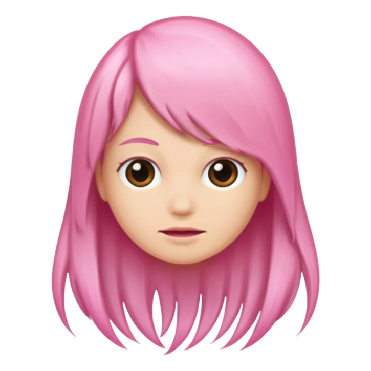 hair follicle, with pink colors sticker