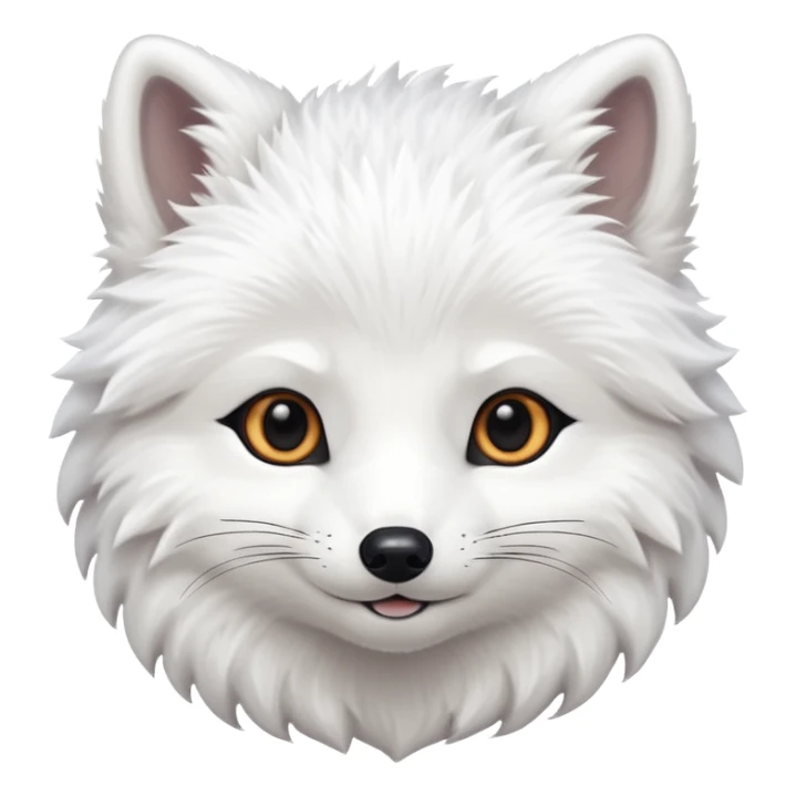 Hyperrealistic, mirco-detailed, adorable Arctic fox, 4k. Must not be blurry, no emoji icons, no emoji faces, dpi 300, 5000x5000px sticker