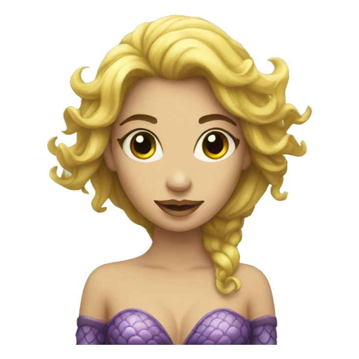 Loralai siren/mermaid sticker