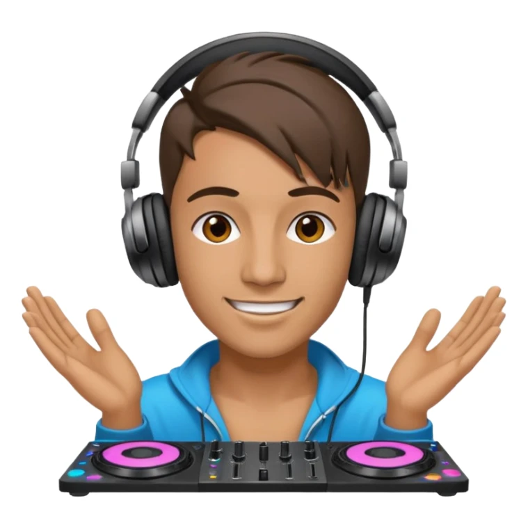 Techno/EDM musique dj festival sticker