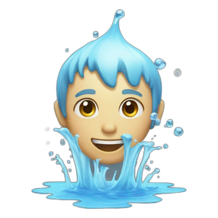 water sticker