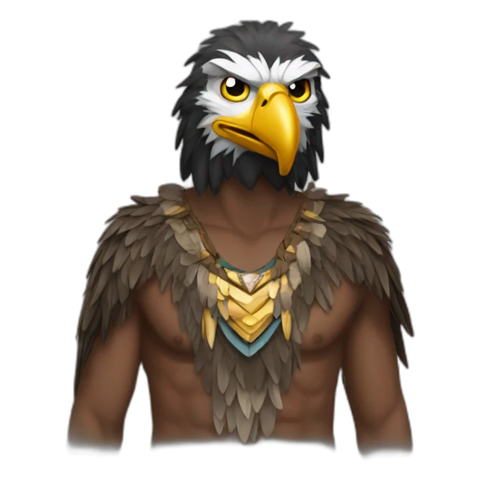 Eagle Man sticker
