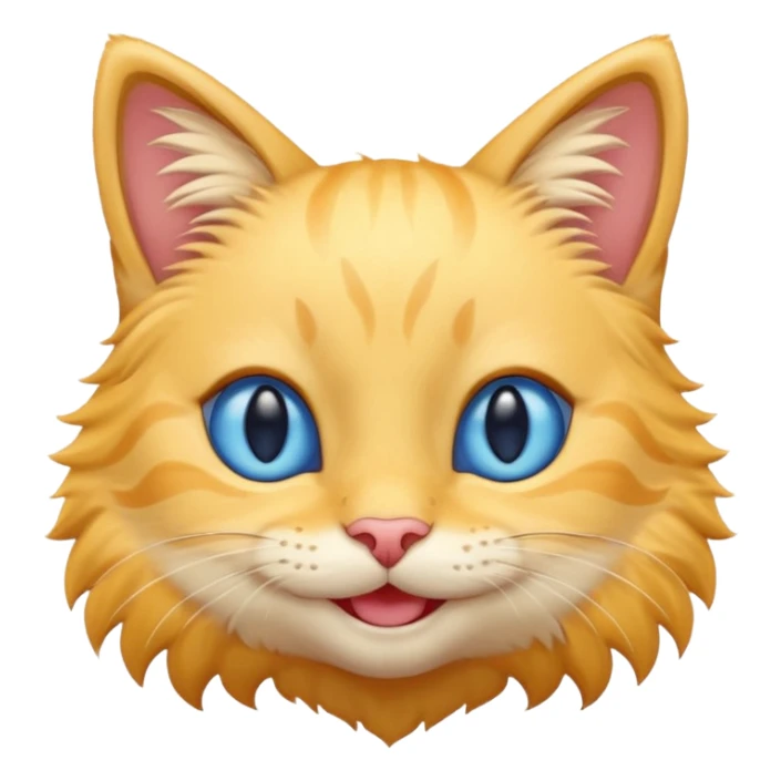  sunshine bluey eyes smiling  cat alot of happy sticker