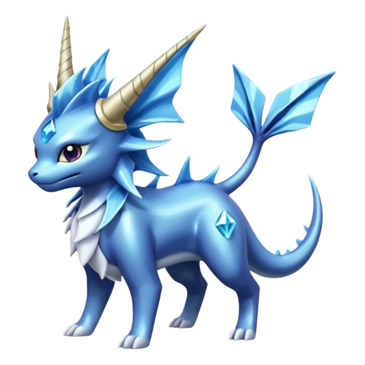 Vaporeon-Dialga-Suicune-fusion sticker