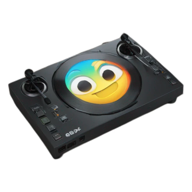 martin-garrix-playing-a-song-on-mix-table sticker