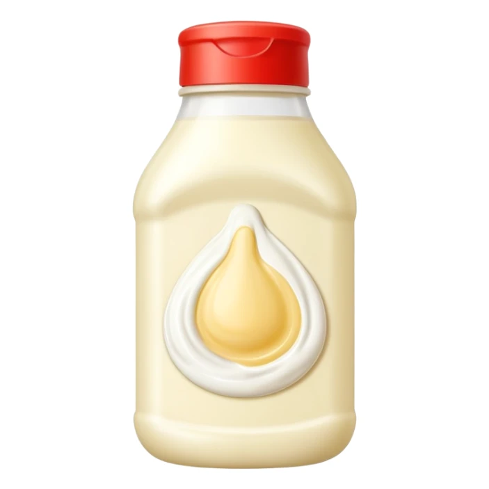 Bottle of Mayonnaise sticker