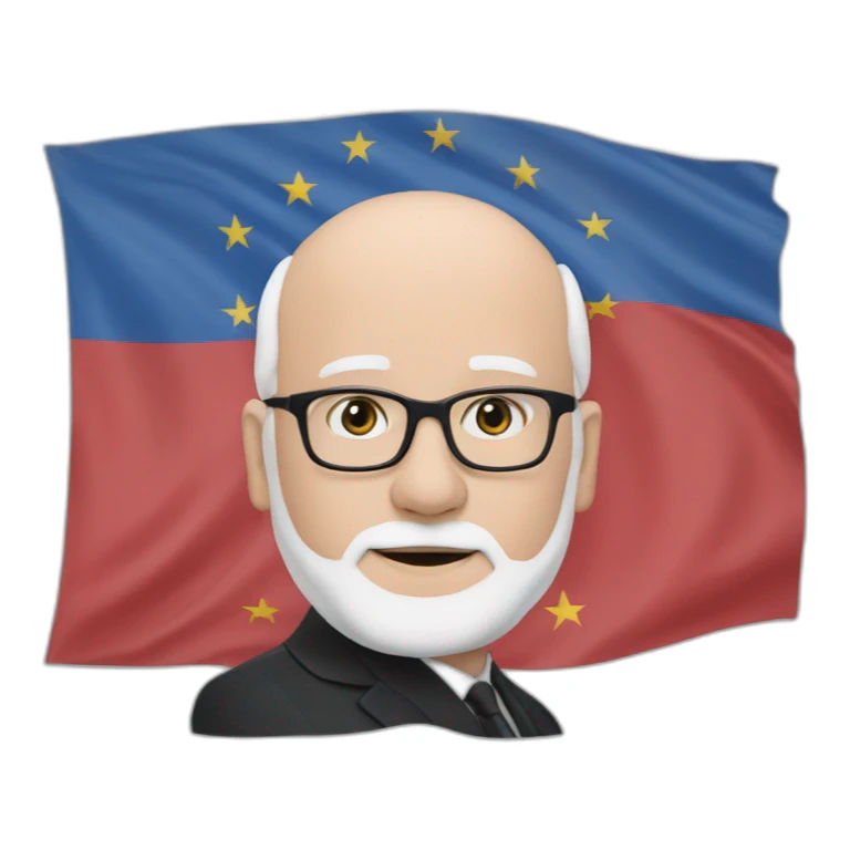 Frans Timmermans met Twentse vlag sticker