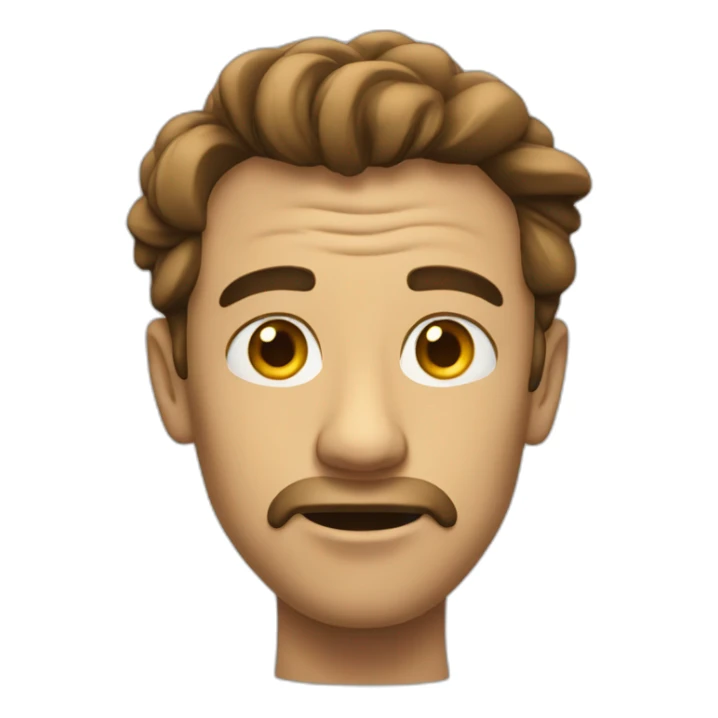 homme qui fumme sticker