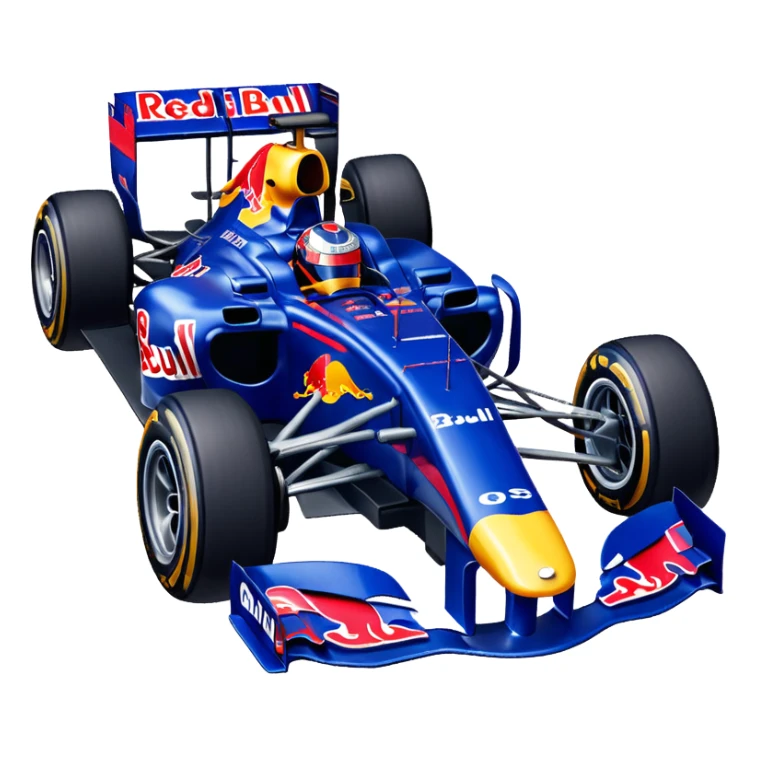 Crea emojis de carro red bull sticker