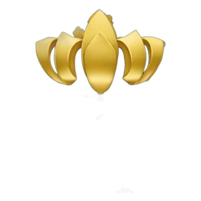 drapeau avec deux rectangles représentent les fleurs de lys d'or sur fond bleu et un dauphin dans les deux autres rectangles au fond doré. sticker