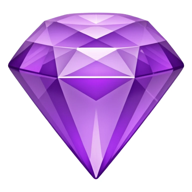 VIP icon diamond shape for discord made in purple, small image size under 250kb sticker