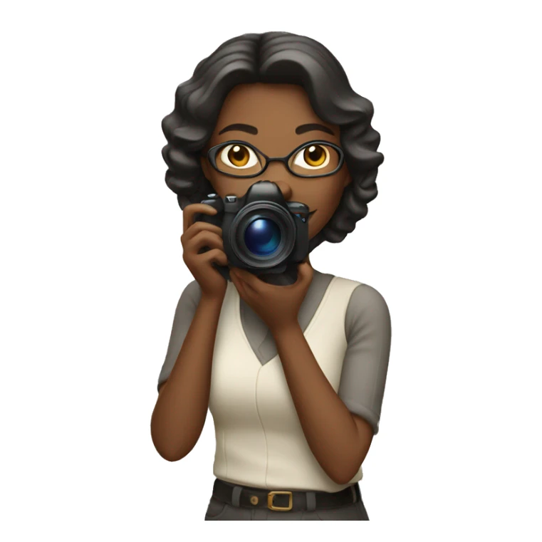 Photographer woman sticker