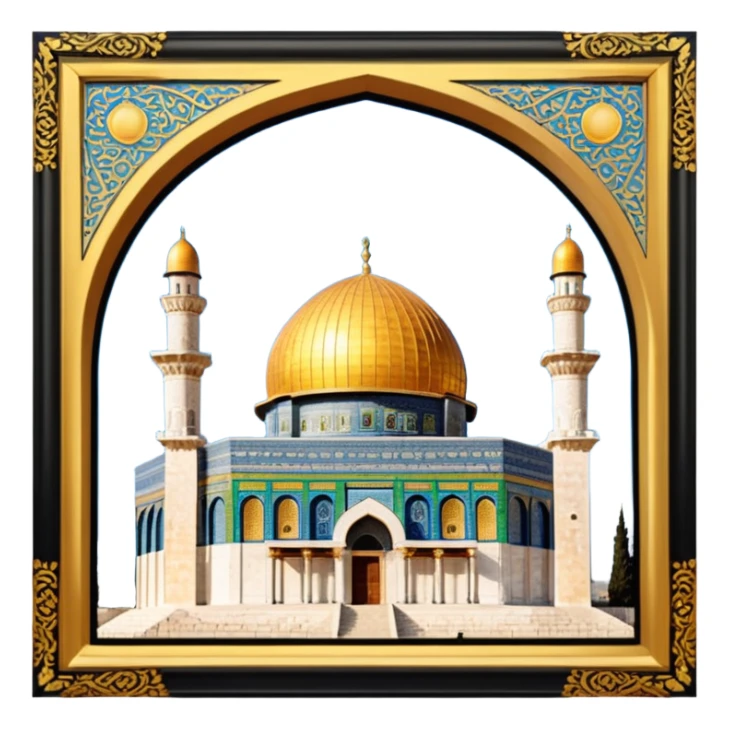 Dome of the rock, Palestine sticker