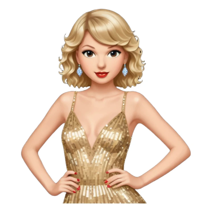 Taylor Swift life of showgirl sticker