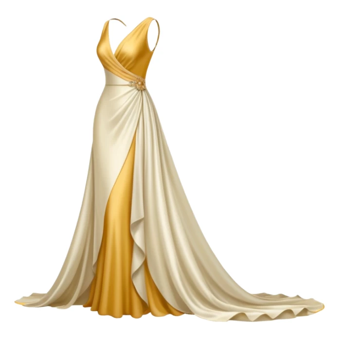 beautiful elegant flowing dress sticker