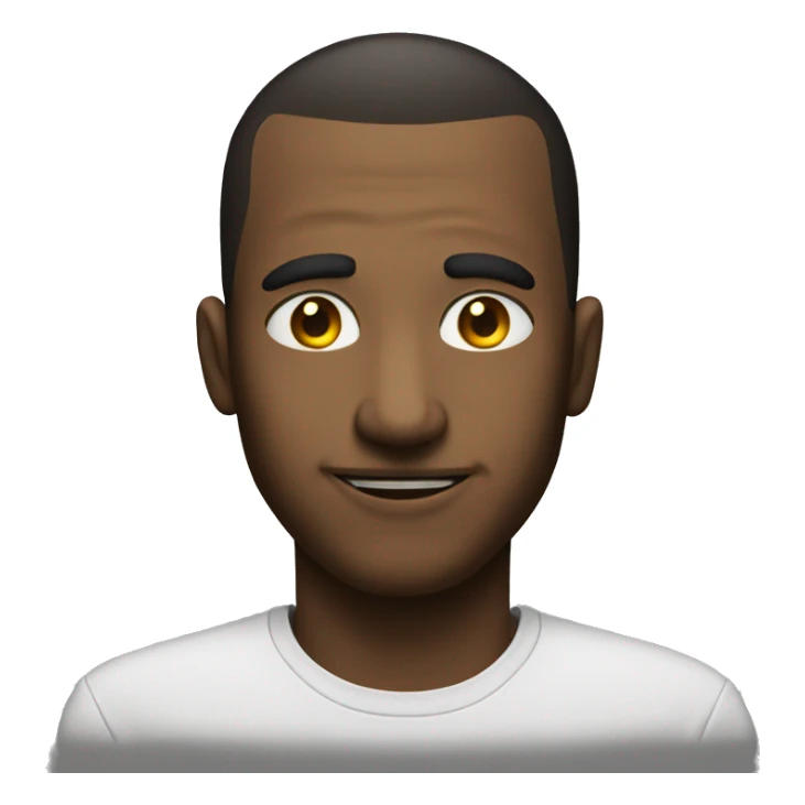 No eyes Smirk Emoji sticker