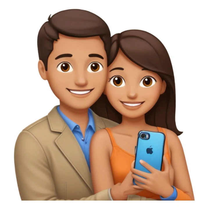 couple photo romantic inside phone wallpaper  sticker