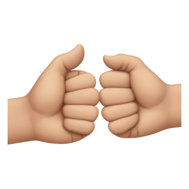 pinky promise hands sticker