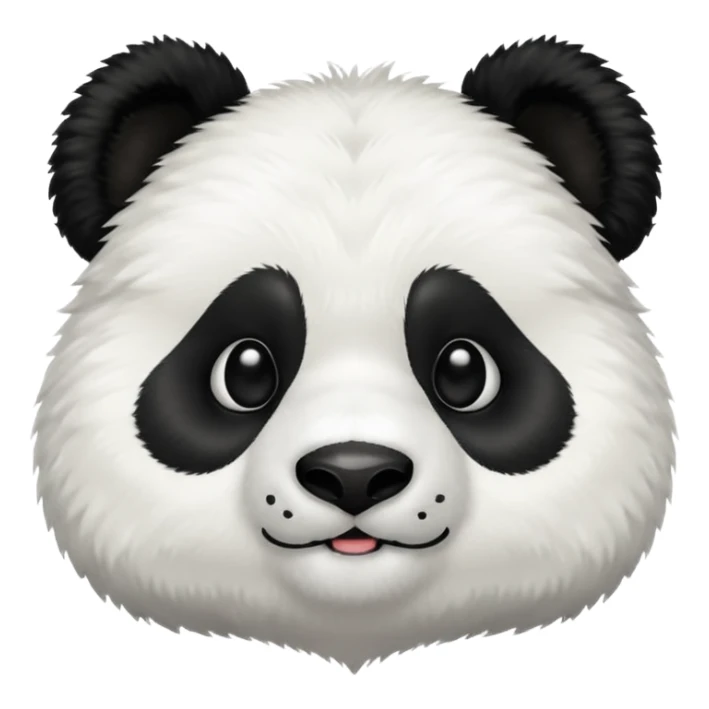 panda hlaf body sticker
