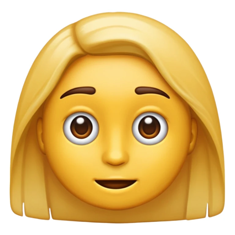 Criar um emoji com paralisia facial do lado direito sticker