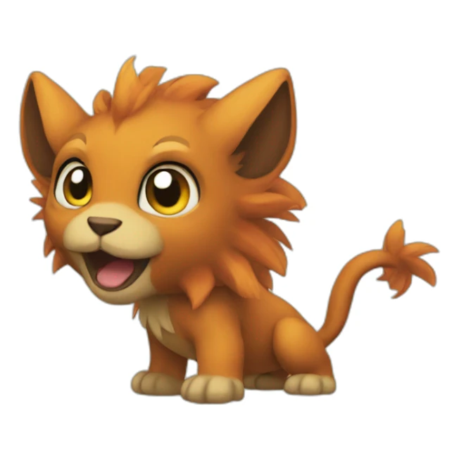 litleo the pokemon sticker