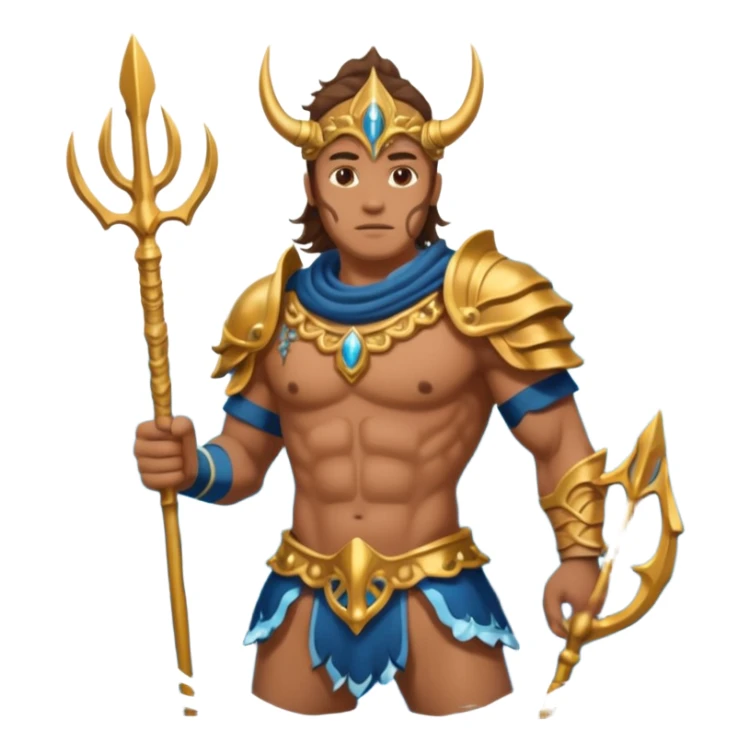 atlantis man OF THE SEA sticker