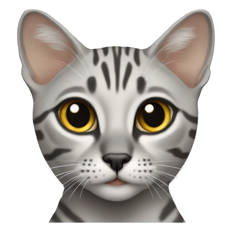 Egyptian mau cat female  sticker