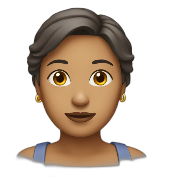 woman two steps ahead of idea sticker