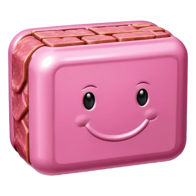  SPAM meat jeff koons style sculpture art landscape  sticker