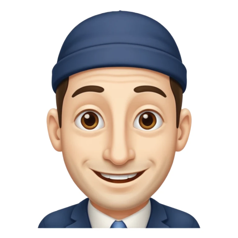 Jewish Emoji man with huge nose sticker