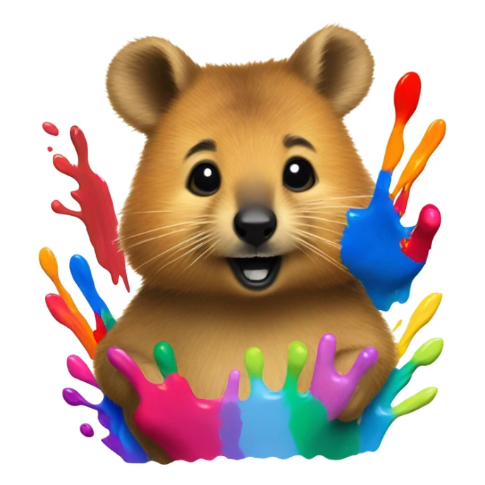 quoka showing a set of acrylics sticker