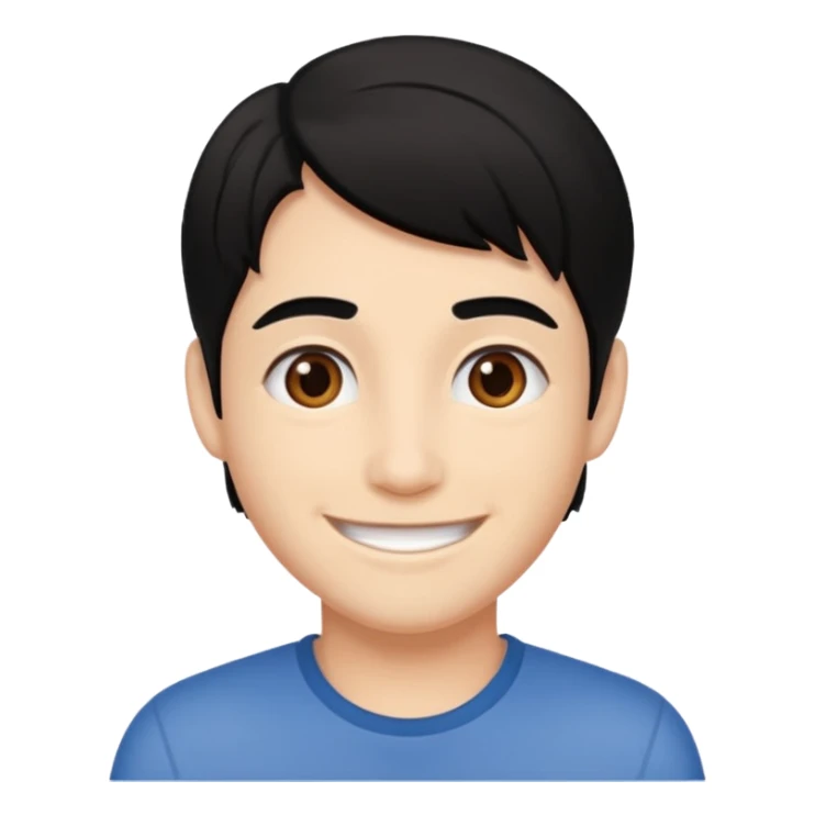 Jakru russce  marrant. Noire et brun. sticker