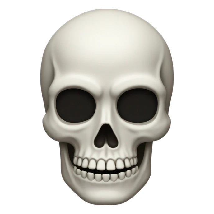 Skelton of cat black sticker