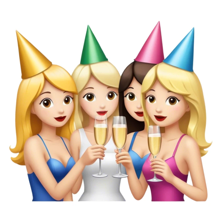 rizzing up girls sticker