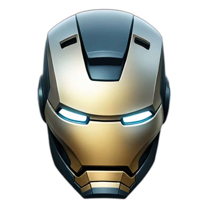 IRON MAN HEAD sticker