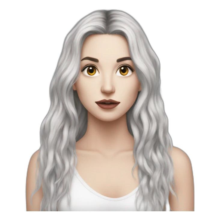 Victoria da angelis from maneskin sticker