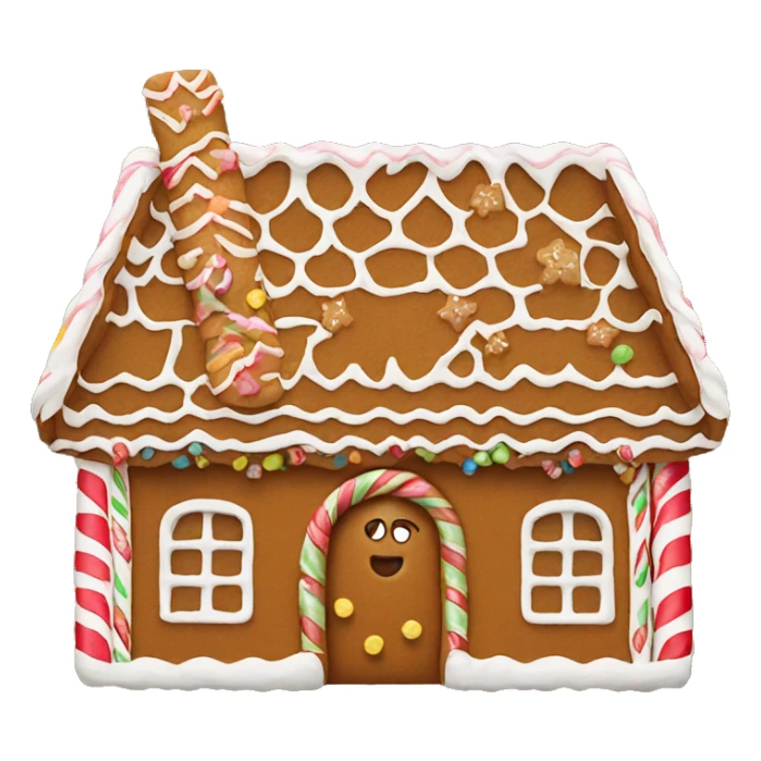 gingerbread house sticker