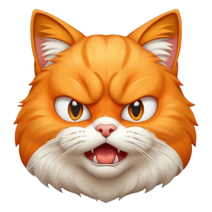 Angry Cat sticker