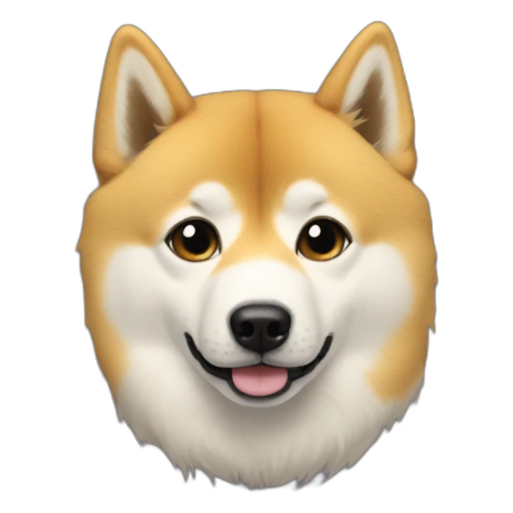 Doge gojo hair jjk sticker