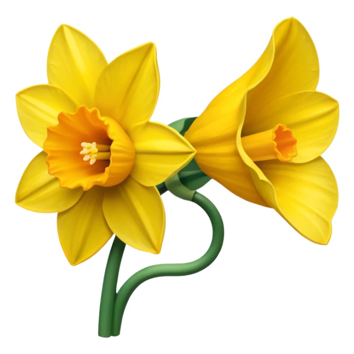 Daffodil sticker