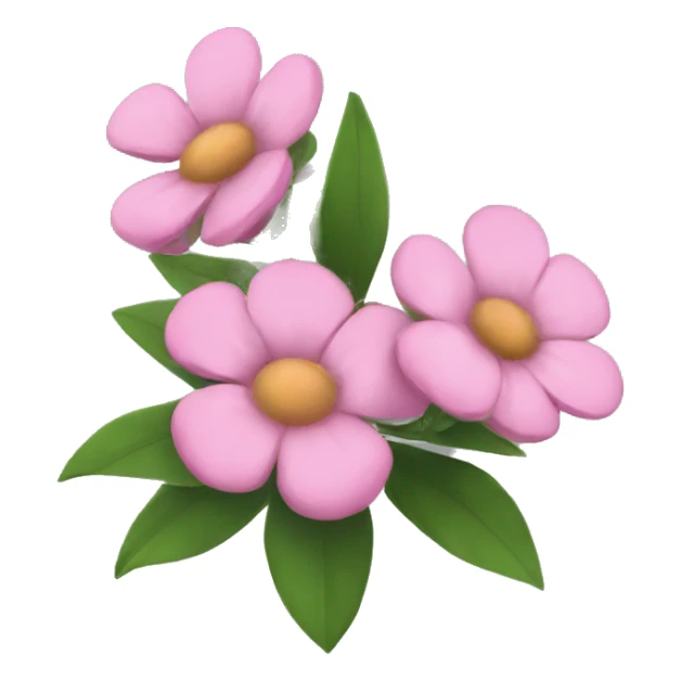 pink flowers  sticker