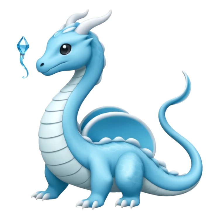 Amaura-Dragonair-Pokémon (full body) sticker