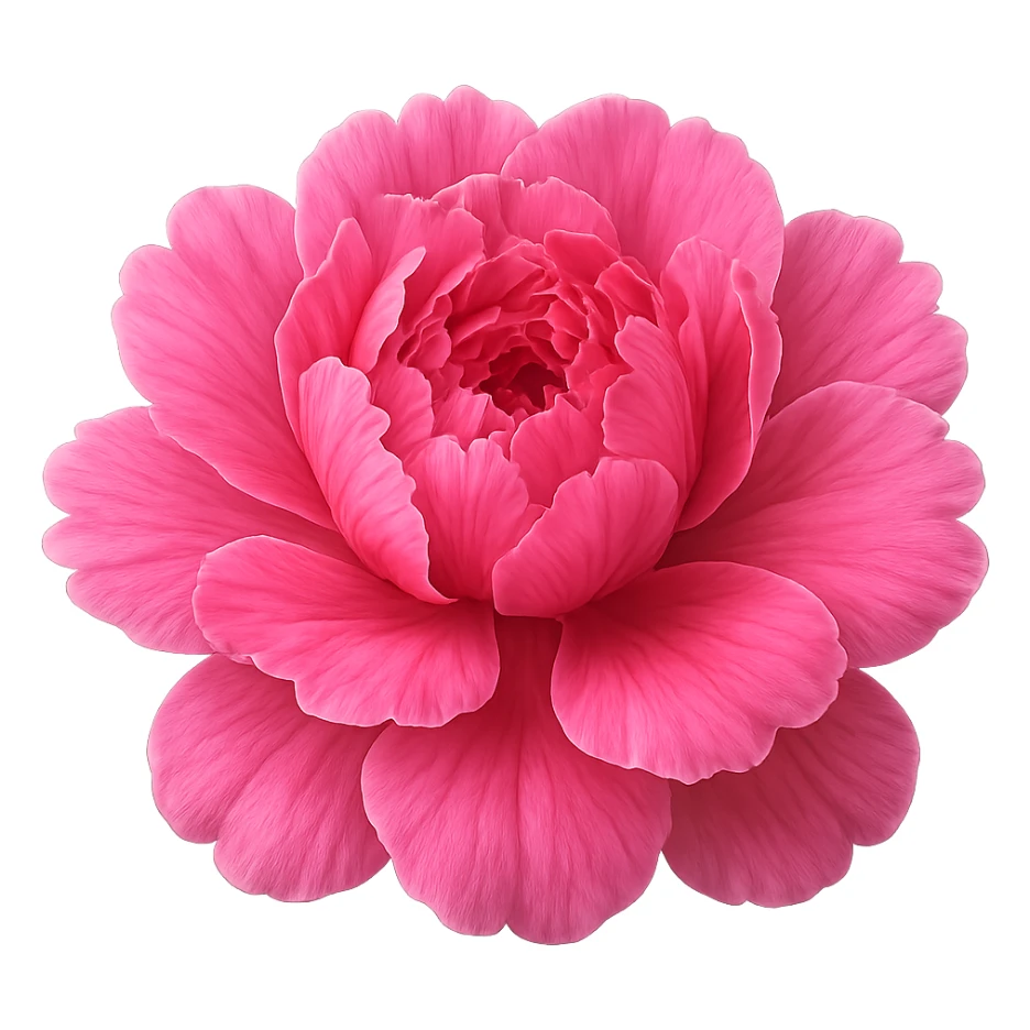 pink flower sticker
