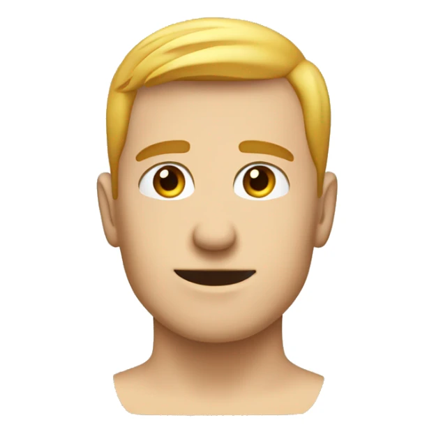 male head and neck stic Engine sticker